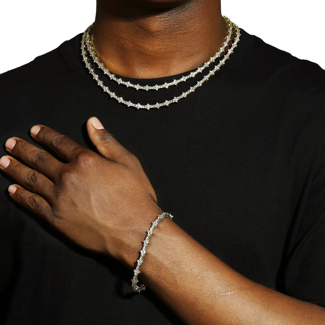 3MM HONEYCOMB BRACELET